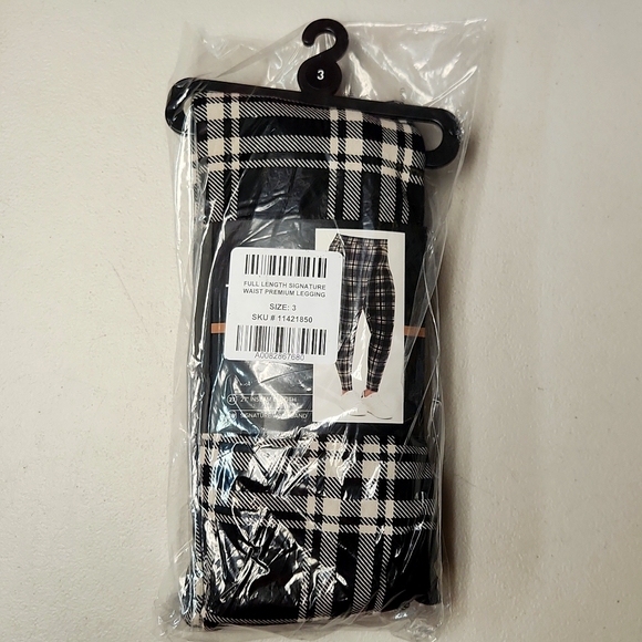 ❤️NWT VINTAGE TORRID LEGGING - LOVELY PLAID - COMFORT WAIST - OPAQUE - PLUS SIZE - Picture 6 of 13